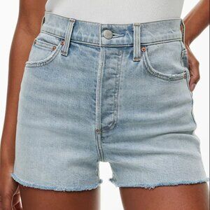 Aritzia Denim Forum The '50s Arlo Hi-rise Denim Short
